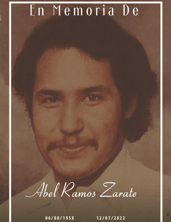 Abel Ramos Zarate Obituary